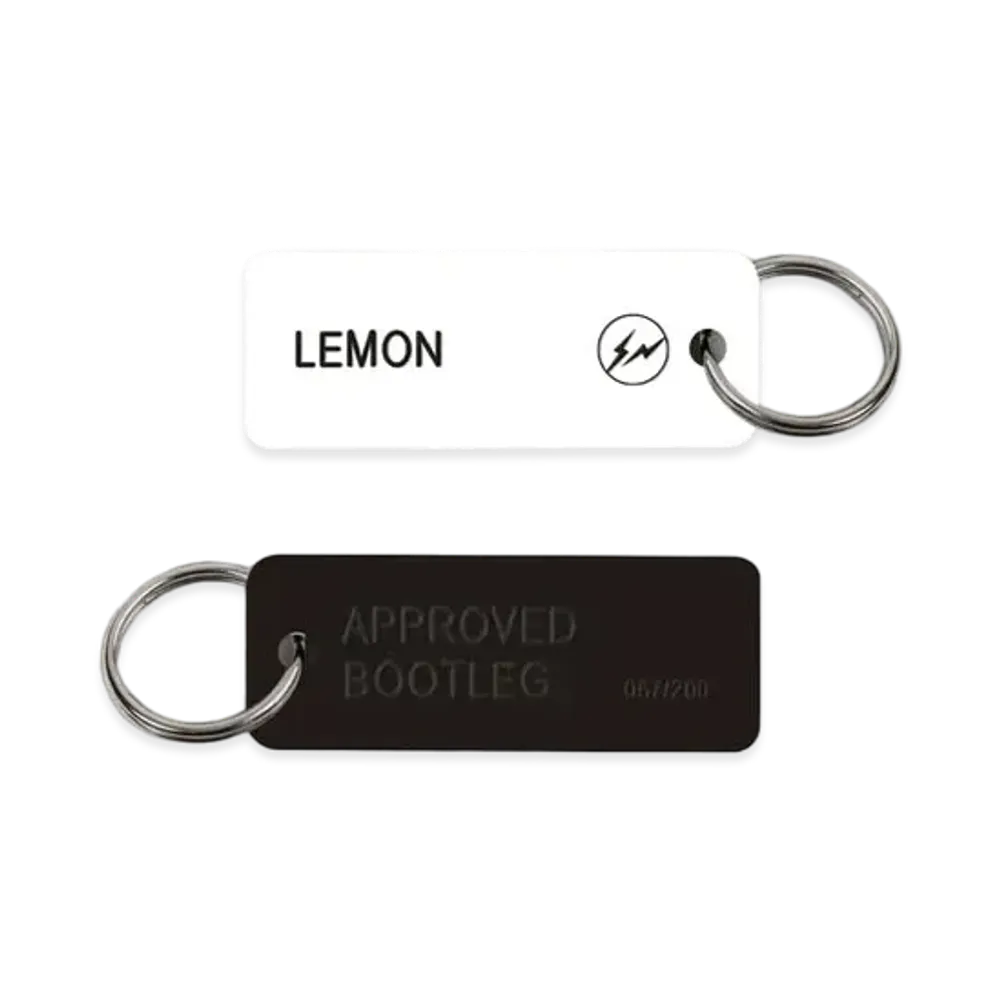 FRAGMENT LEMON Keytag "White"
