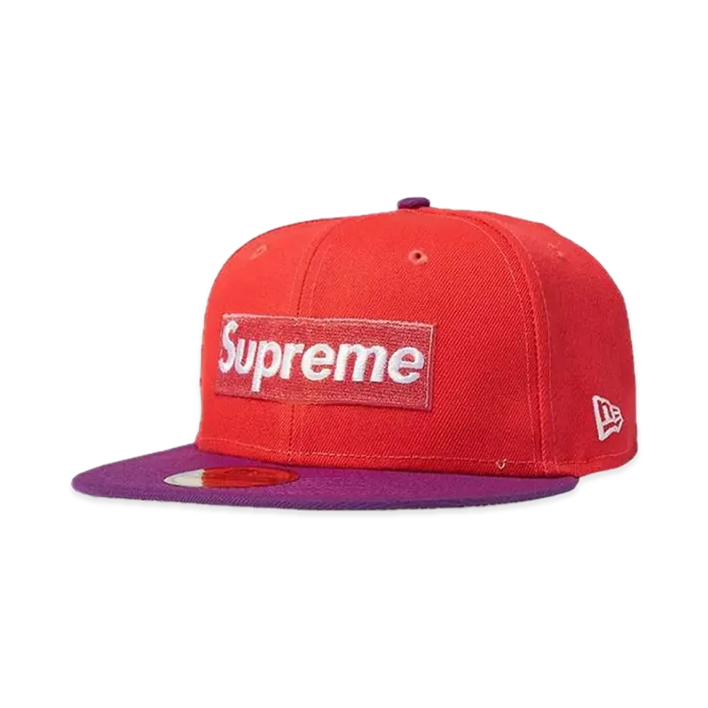 Supreme 2-Tone Box Logo New Era "Coral"