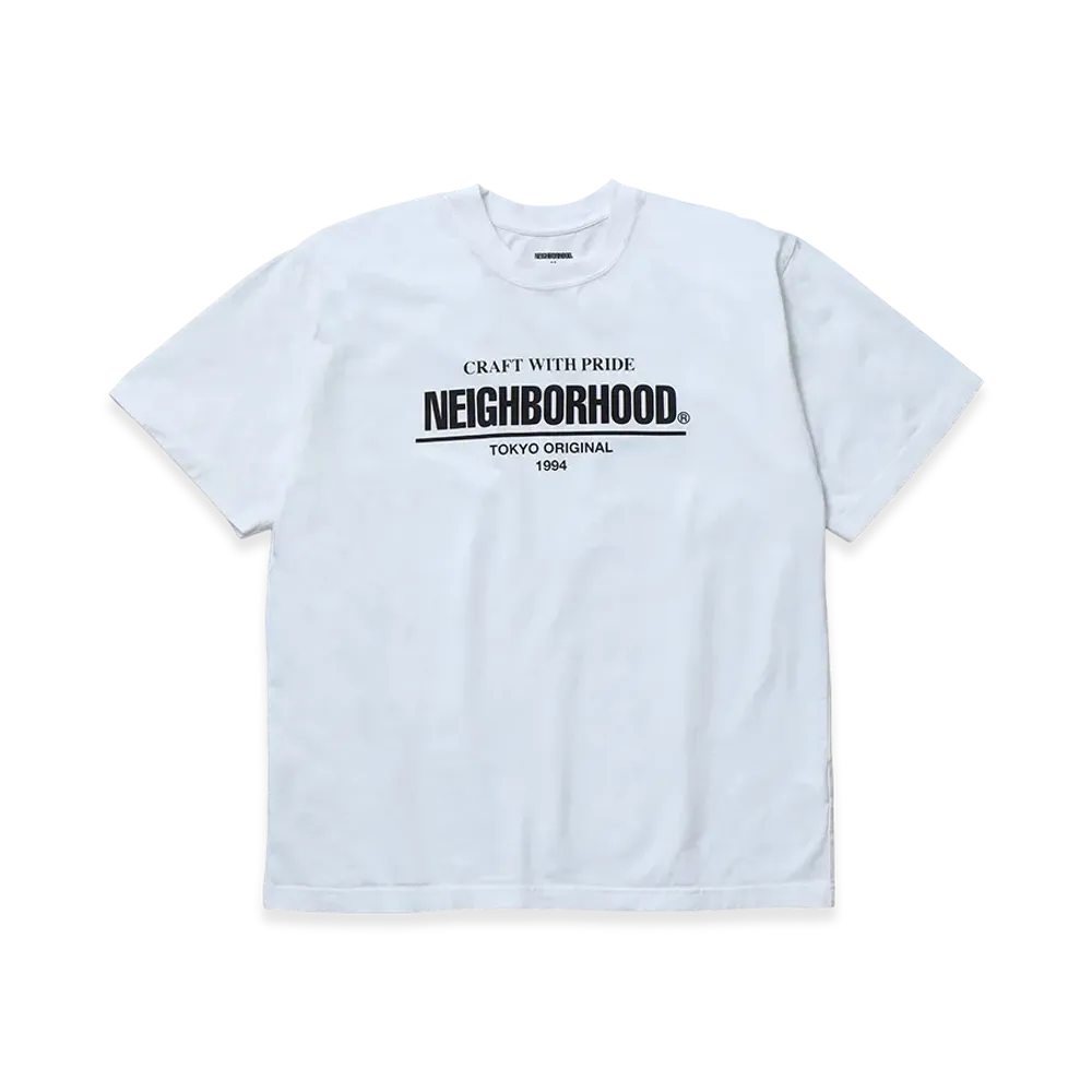 NEIGHBORHOOD NH . Tee SS-1 "White"