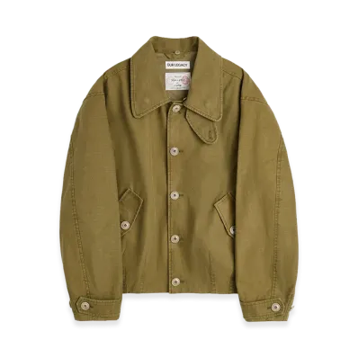 OUR LEGACY Aerial Jacket "Pigment Khaki Knife Edge Twill"