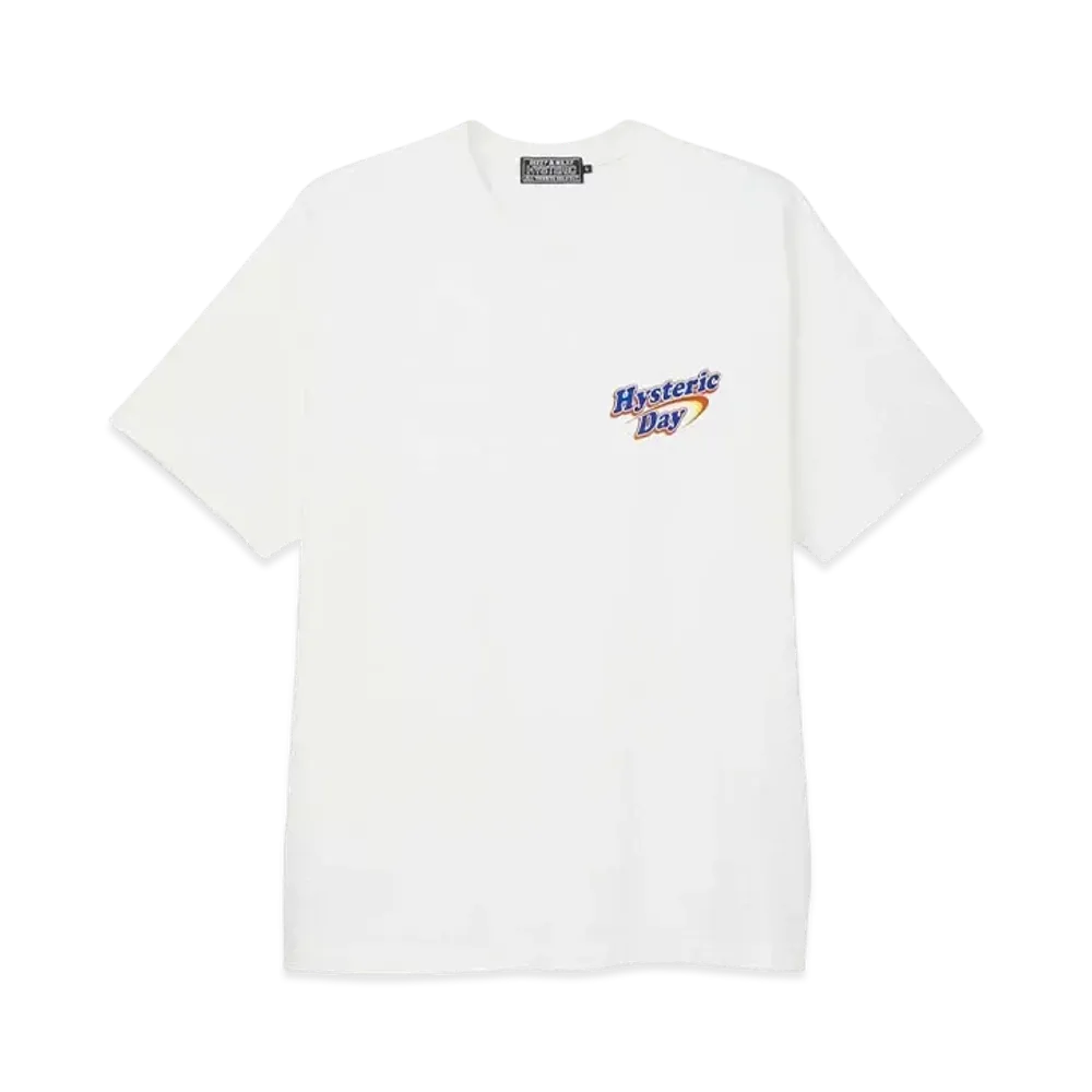 HYSTERIC GLAMOUR Hysteric Day Tee "White"
