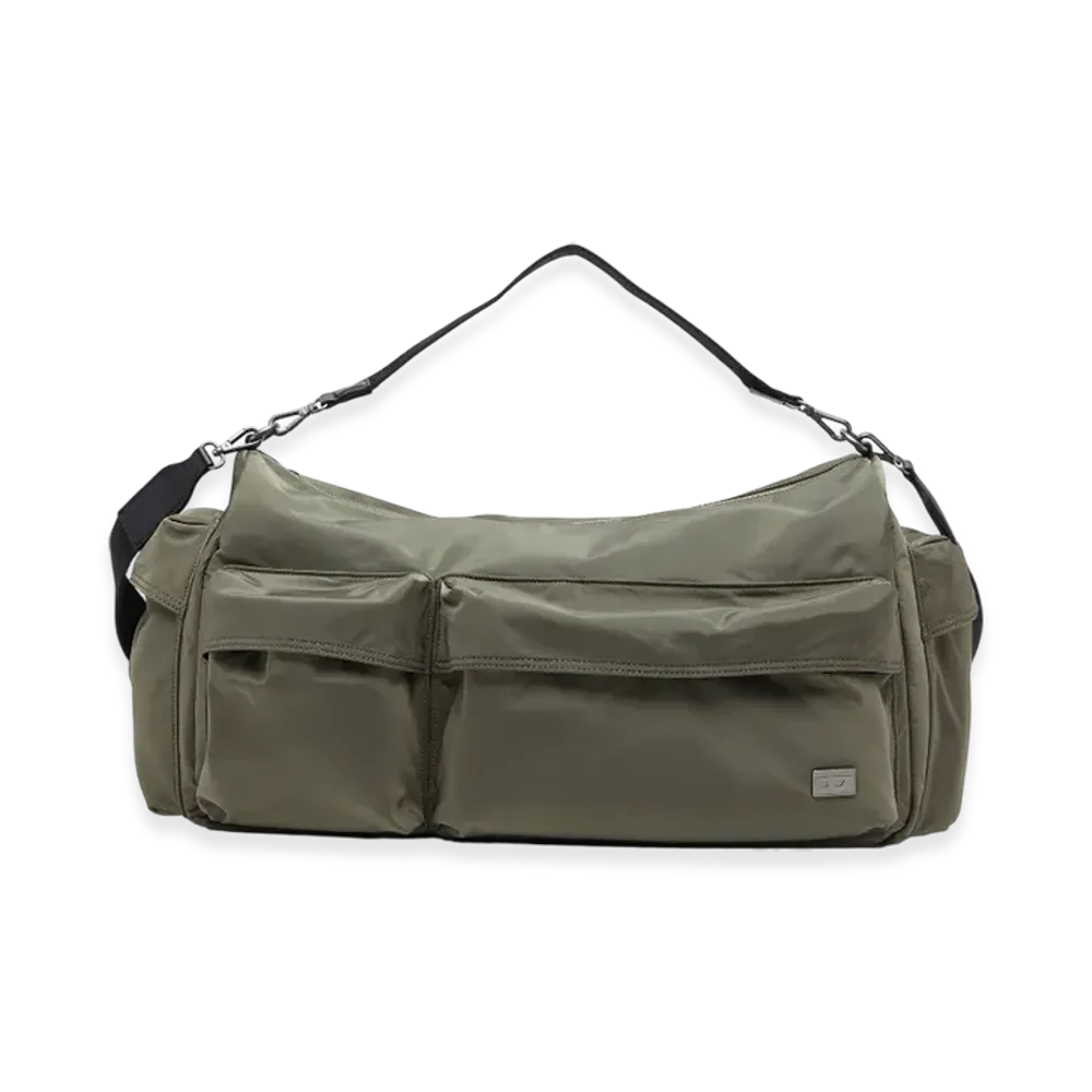 Diesel Multi-Pkts Duffle x Multi-Pkts-Multipocket Duffle Bag In Utilitarian Shell "Military Green"