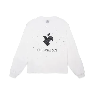 SOMEIT O.S Vintage LS Tee "WHITE"