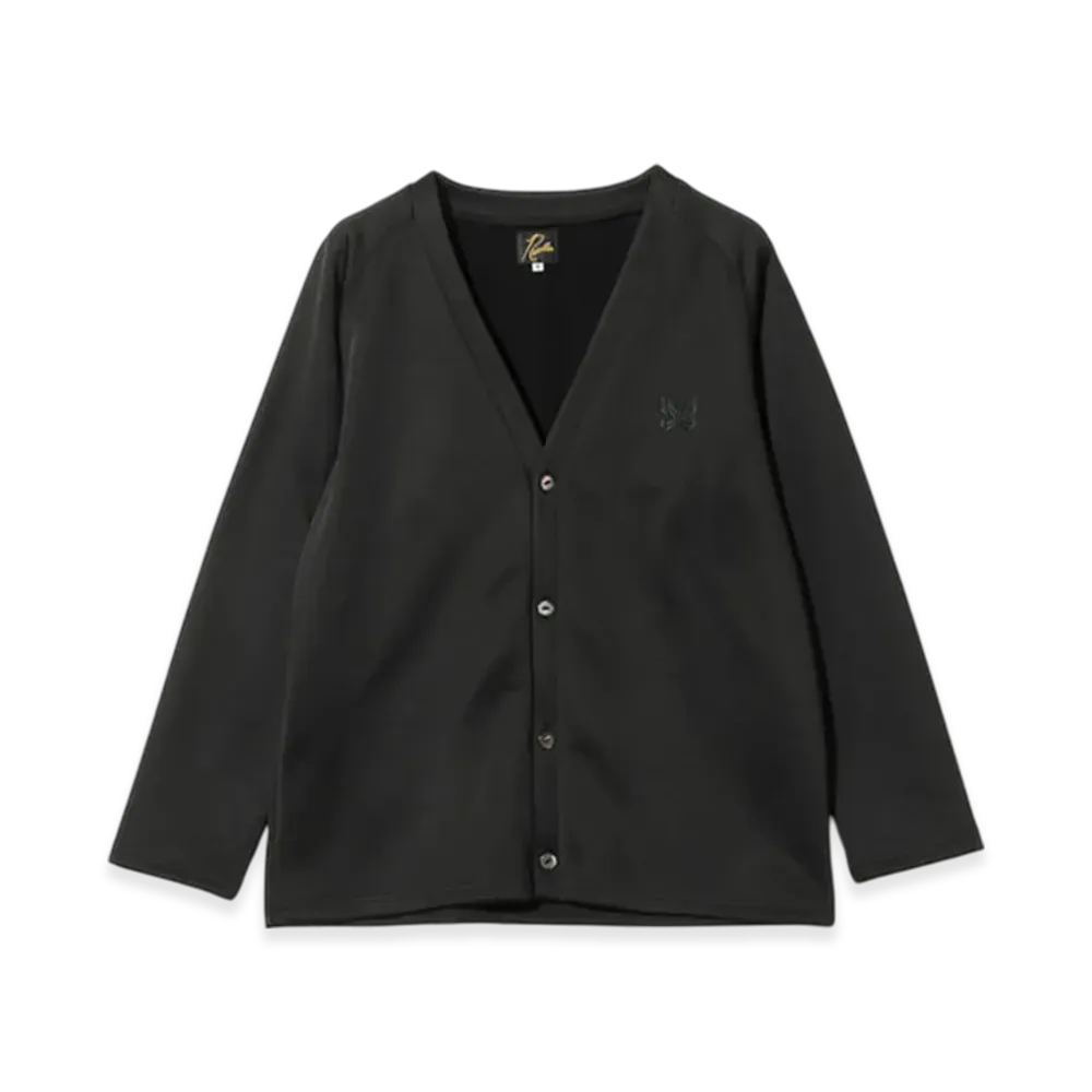 NEEDLES V-Neck Cardigan - Bright Jersey "Black"
