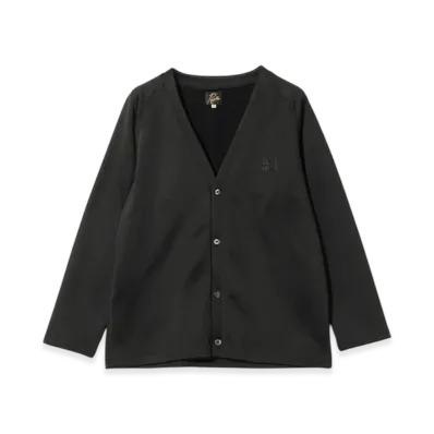 NEEDLES V-Neck Cardigan - Bright Jersey "Black"