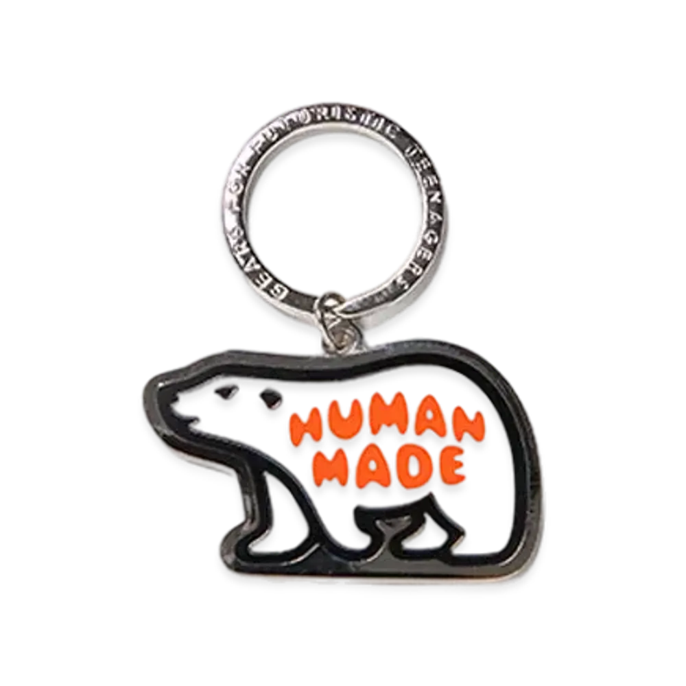 HUMAN MADE POLAR BEAR KEY CHARM "White"