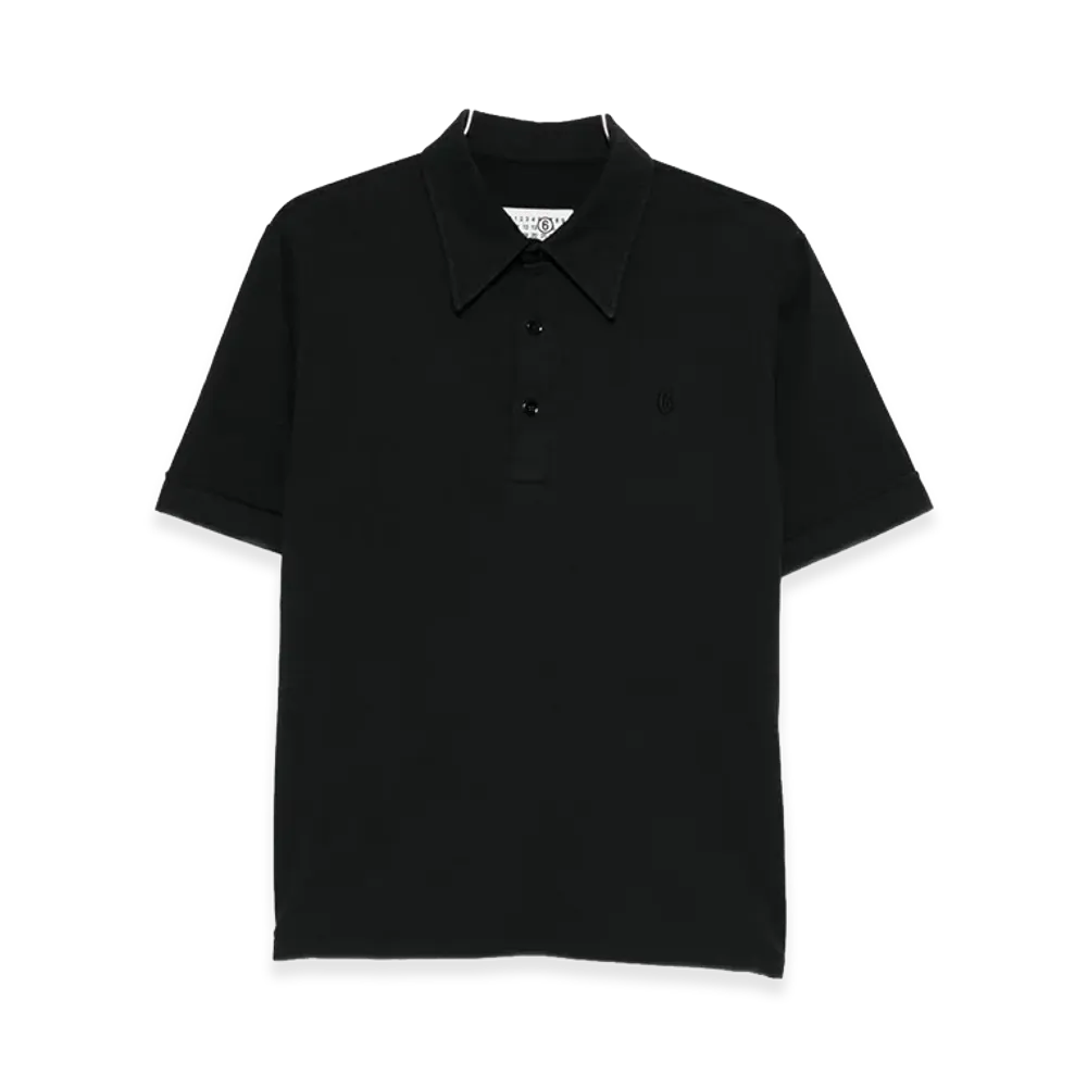 MM6 Maison Margiela Polos "Black"