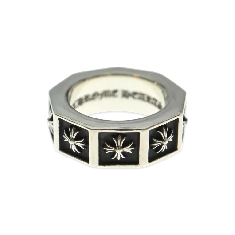 Chrome Hearts Alphabet Block Ring Silver 925 "Silver"