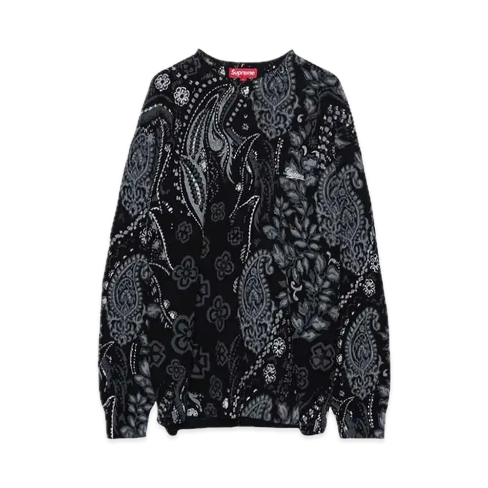Supreme Contrast Logo Sweater 