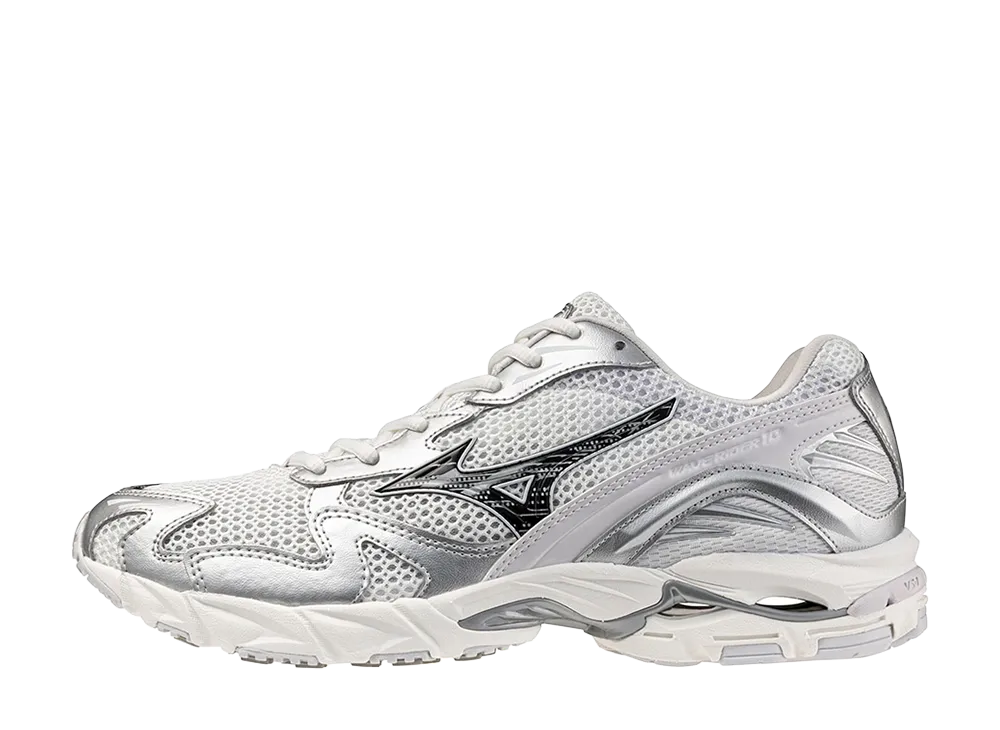 Mizuno Wave Rider 10 "White/Charcoal/Black"