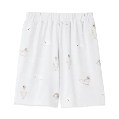GELATO PIQUE Kids Cool Sensation To The Touch Seal Pattern Shorts "Blue"
