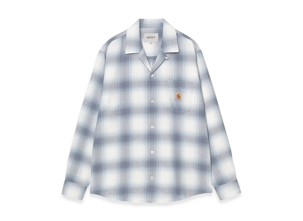 Carhartt WIP L/S Tyers Shirt "Tyers Check/Shady Blue"
