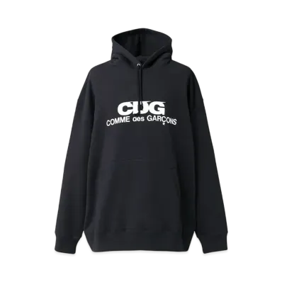 COMME des GARCONS CDG Oversized Hooded Sweatshirt "Navy"
