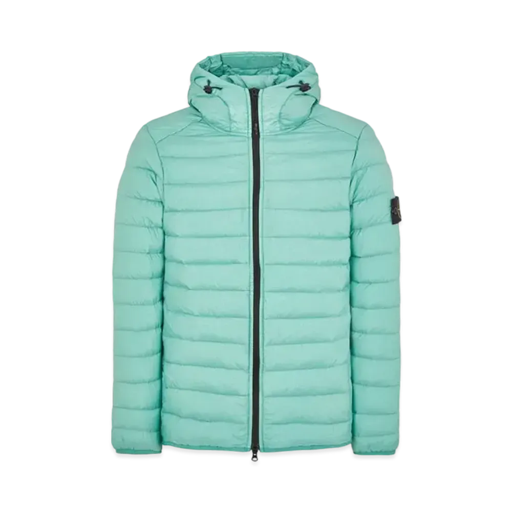 Stone Island 40124 Loom Woven Chambers R-Nylon Down-TC "Lite Green"