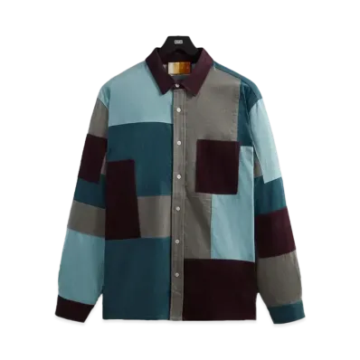 Kith Patchwork Cord Ludlow Shirt "Largo"