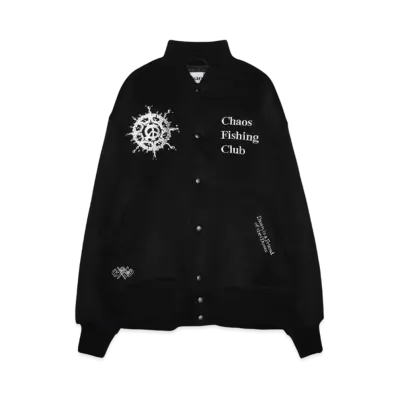SAYHELLO Stadium Team Jacket "BLACK"