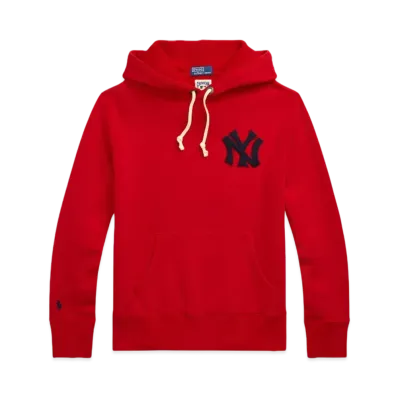 Polo Ralph Lauren x MLB Yankees Fleece Hoodie "Red"