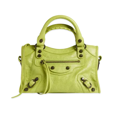 BALENCIAGA Le City Bag Mini "Pistachio"