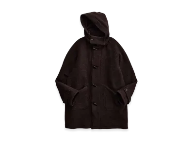 NICENESS K.Crimso Cashmere Wool Full-Felted Marine Coat "Mocha"