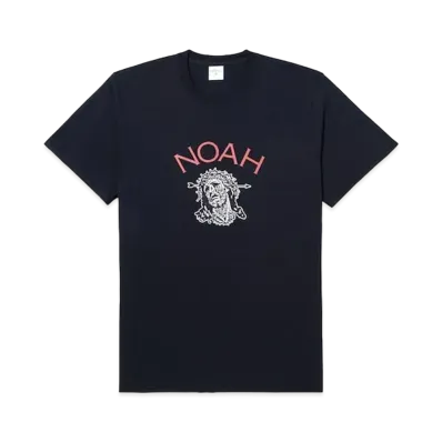 Noah x Jesus Piece Logo Tee "Black"