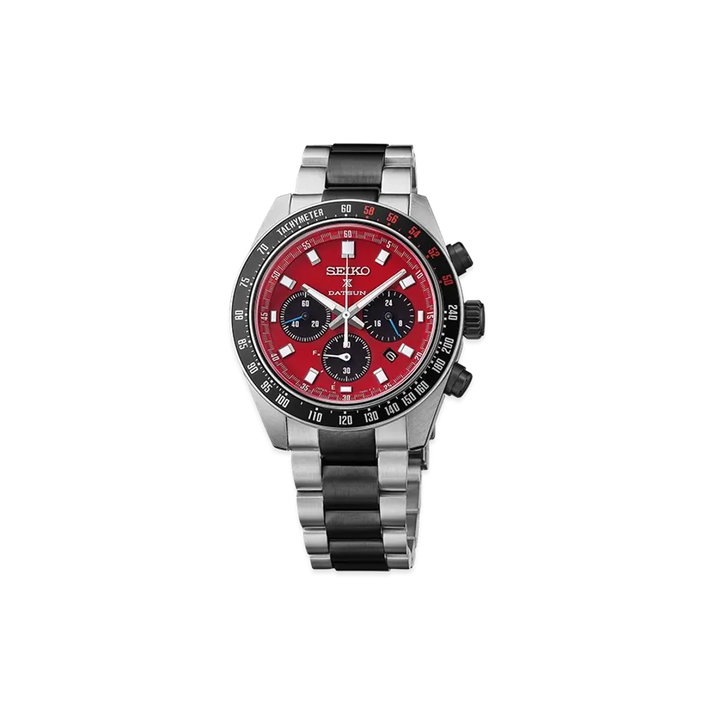SEIKO Prospex x DATSUN 240 Speedtimer Solar Chronograph "Red"