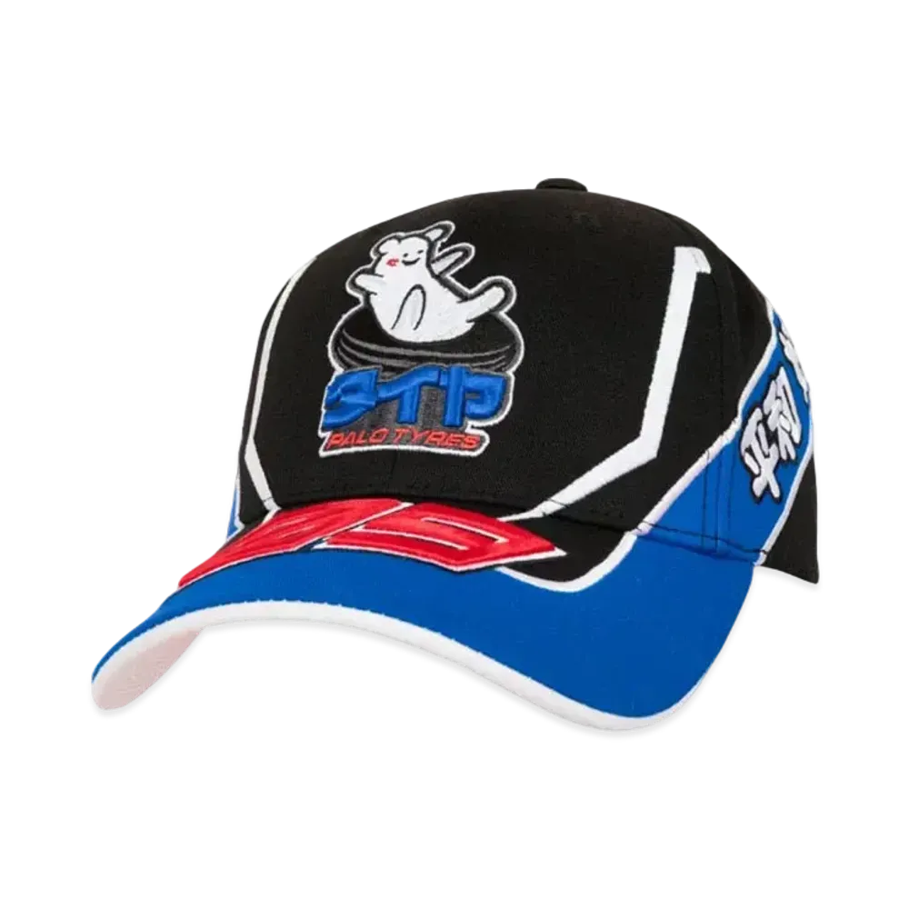 PALACE Faster 6-Panel "Black Blue"