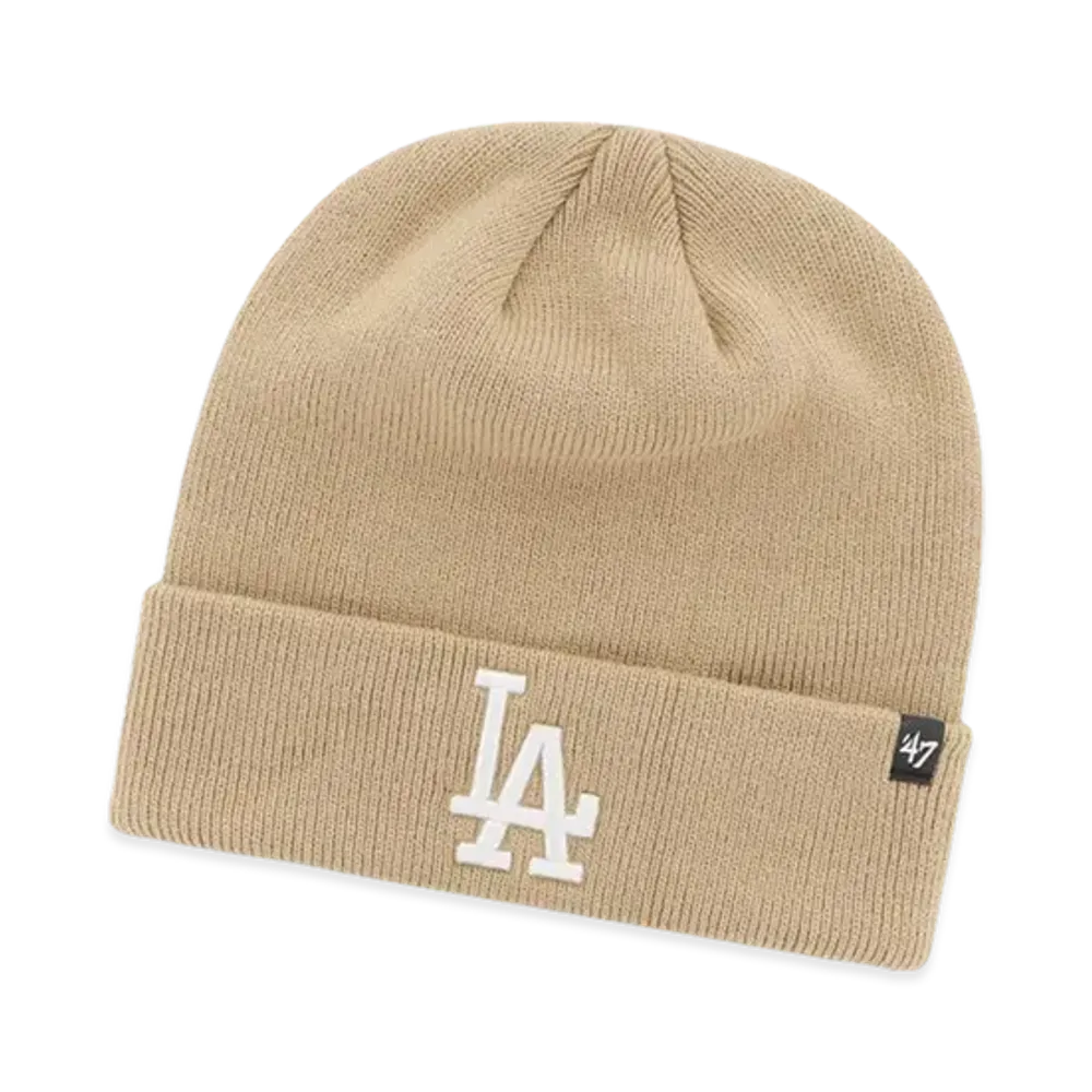 47 MLB Raised Cuff Knit "LA Khaki"