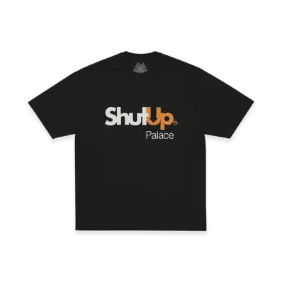 PALACE Shut Up T-Shirt "Black"