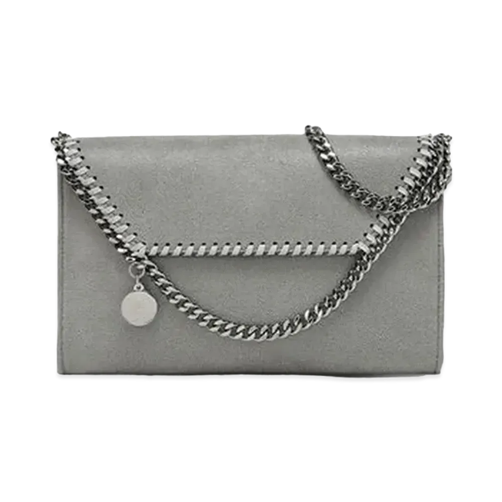 Stella McCartney Falabella Mini Shoulder Bag "Light Grey"