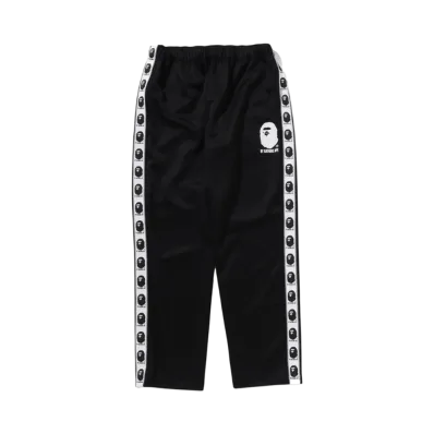 A BATHING APE Bape Relaxed Fit Track Pants "Black"