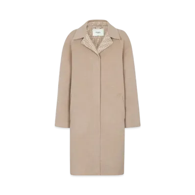FENDI Women's Wool Coat "Beige"