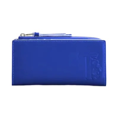 TOD'S Leather Wallet "Blue"