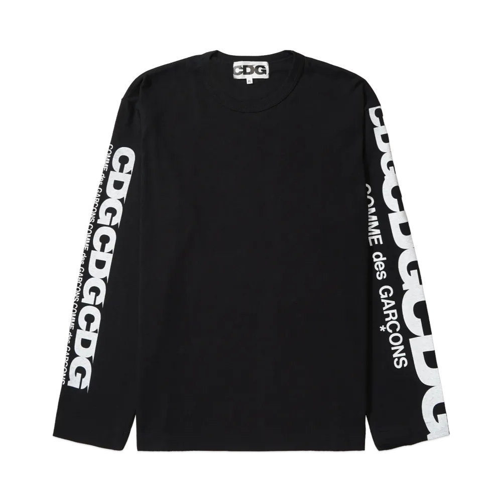 COMME des GARCONS CDG Long Sleeve T-Shirt1 "Black"