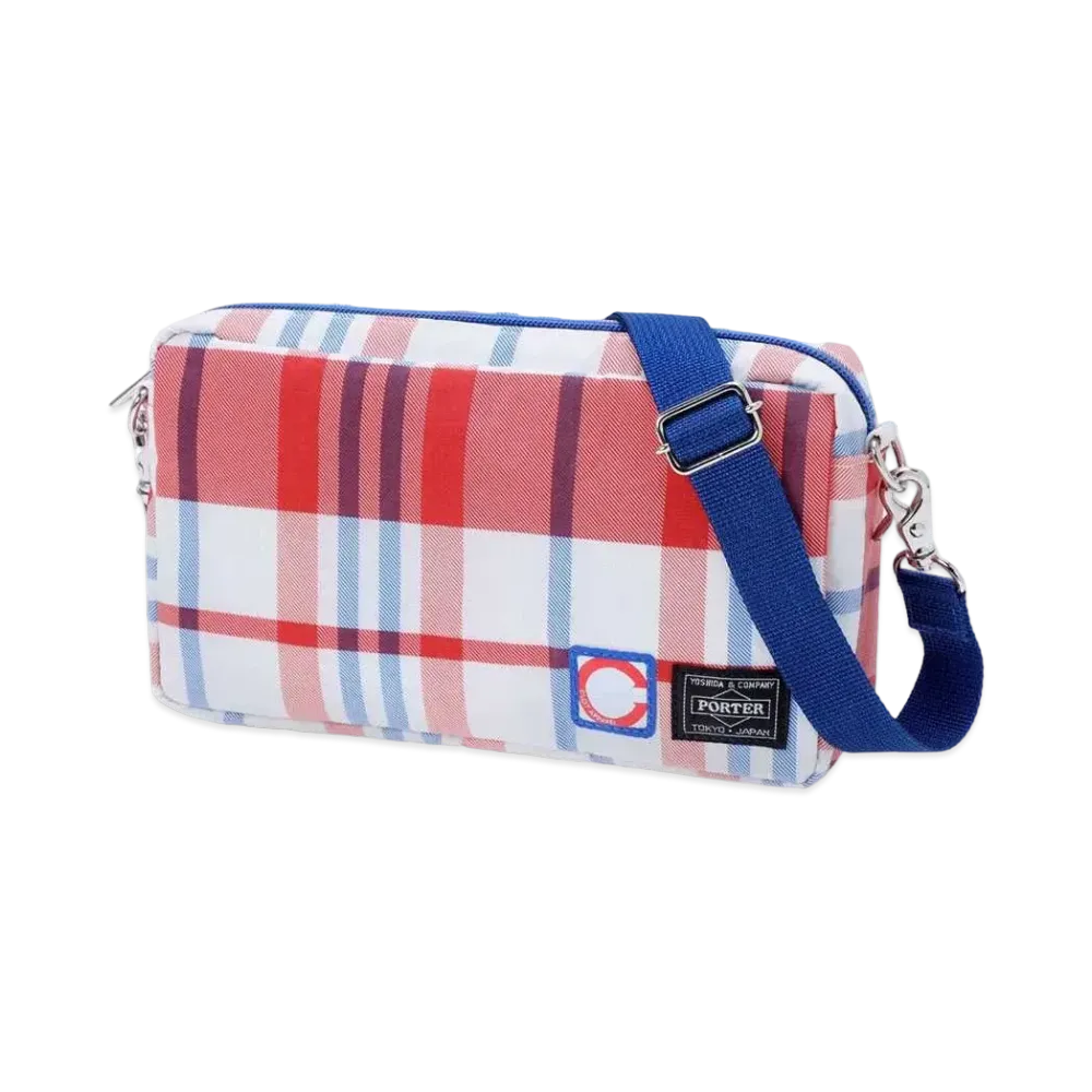 PORTER x CLOT Shoulder Pouch "Red"
