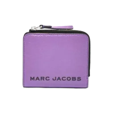 Marc Jacobs The Bold Mini Compact Zip Wallet "Purple Sapphire"