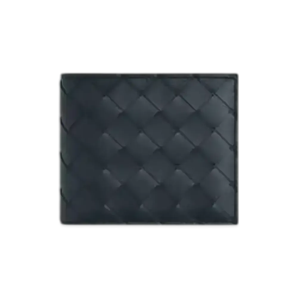 Bottega Veneta Intrecciato Bi-Fold Wallet With Coin Purse "Shadow/Olive Oil"