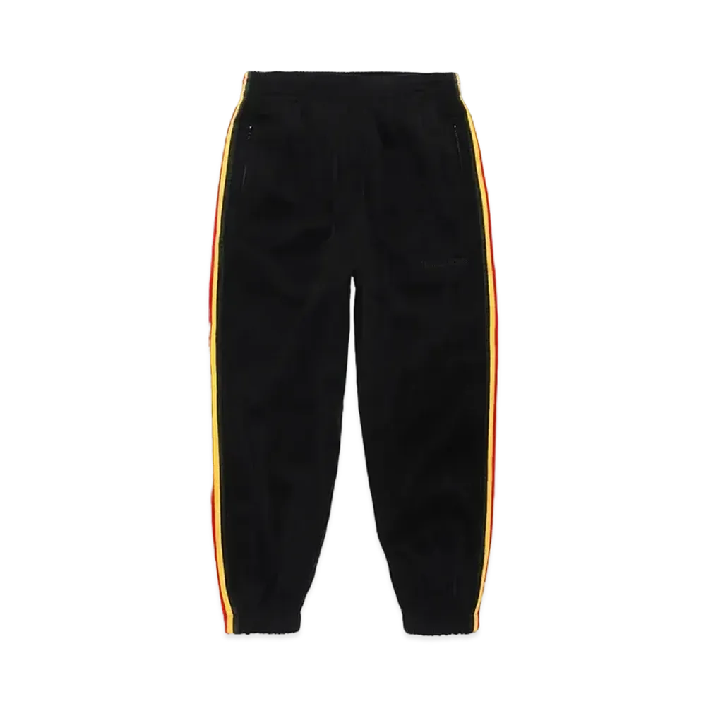 WACKO MARIA Striped Velveteen Track Pants "Black"