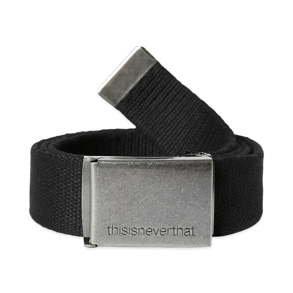 thisisneverthat Web Belt "Black"