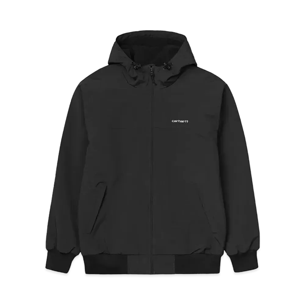 Carhartt WIP Hooded Sail Jacket "Black/White"