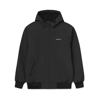 Carhartt WIP Hooded Sail Jacket "Black/White"
