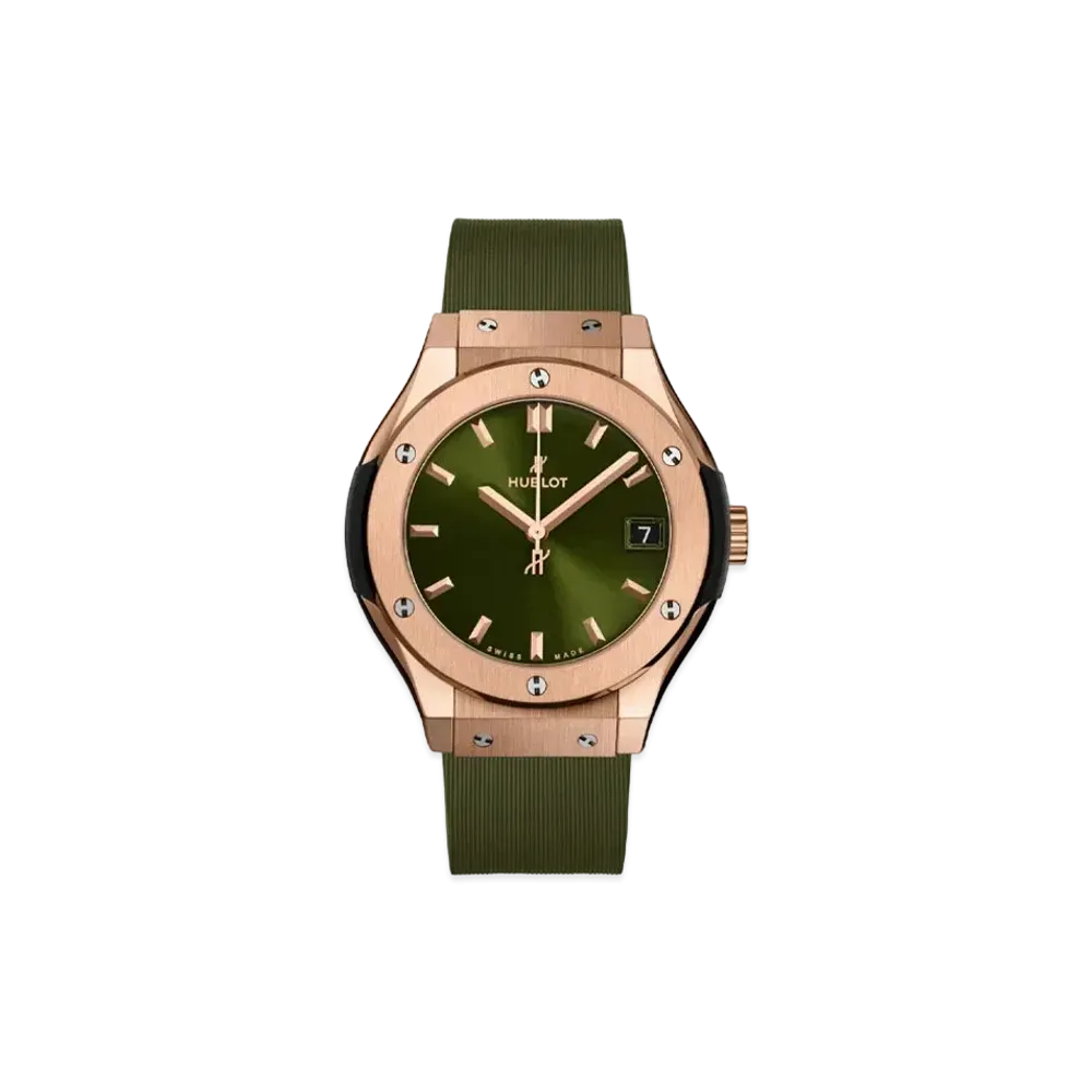 HUBLOT Classic Fusion King Gold Green 42mm