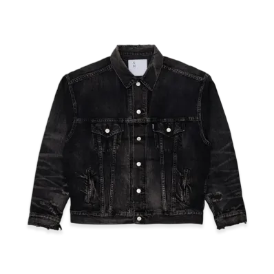JUNYA WATANABE MAN Cotton Denim Garment Treatednew Manual W Name "Black"