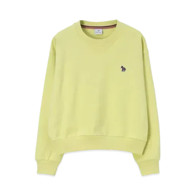 Paul Smith Women's Zebra Patch Sweatshirts "LightYellow"