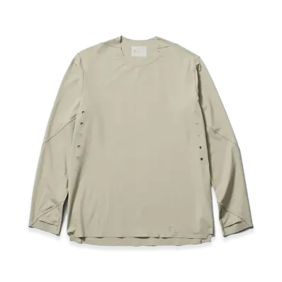 Goldwin 0 Advanced Gleam L/S T-Shirt "Grey Haze"