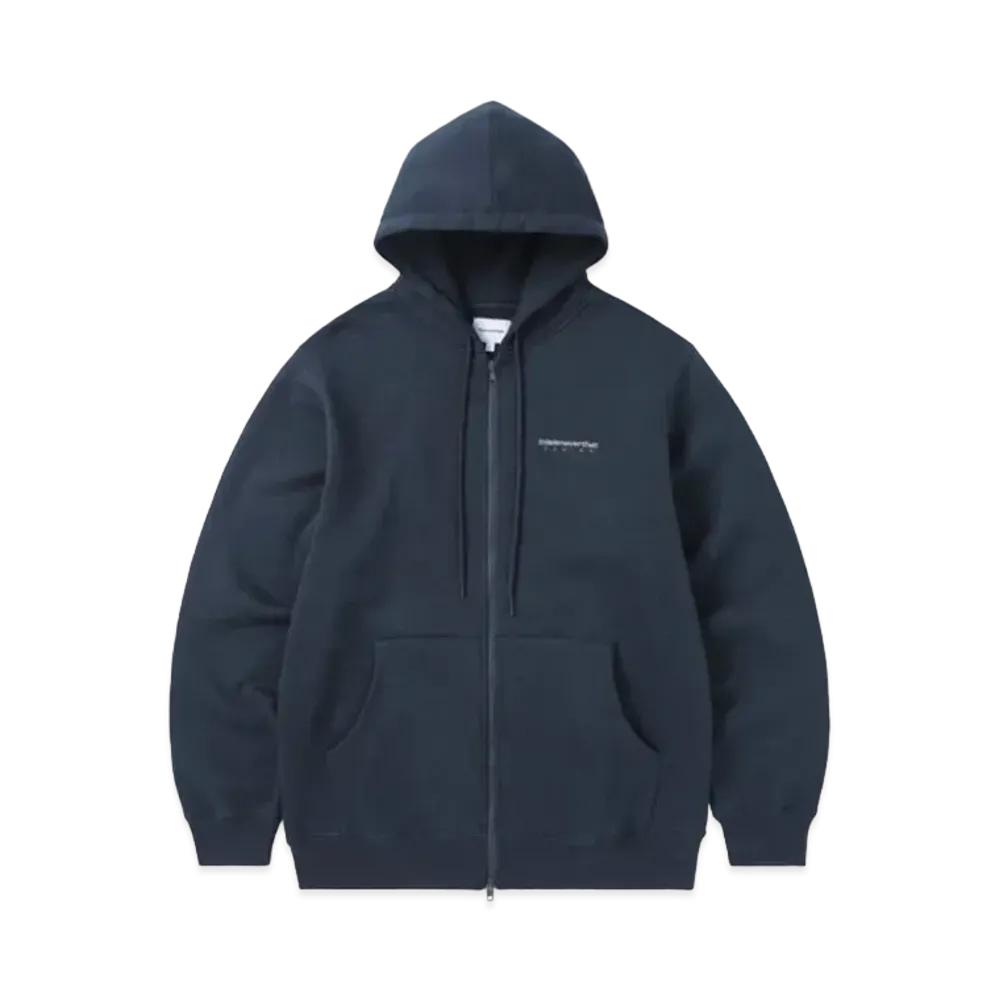 thisisneverthat DSN-Logo Zip Up Hoodie "Navy"