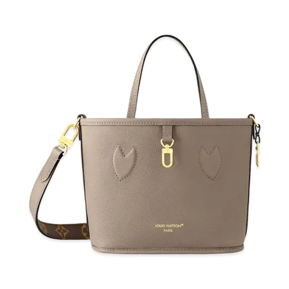 Louis Vuitton Neverfull Bandouliere Inside Out BB Other Leathers Monogram "Dark Fango"