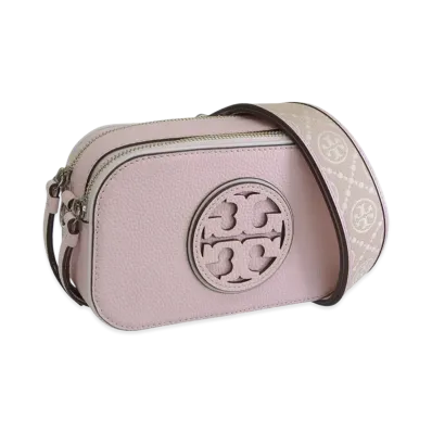 TORY BURCH Women's Shoulder Bag Miller Mini Crossbody Bag "Beige"