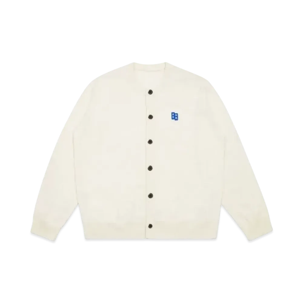 ADERERROR Tag Cardigan 02 "White"