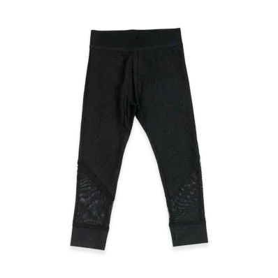 Burberry Kids Tech Fabric Pants "Black"