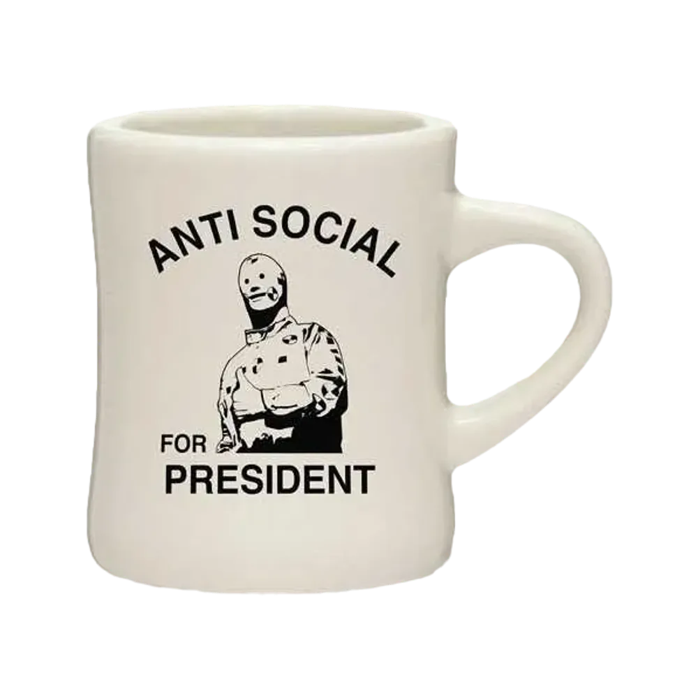 ANTI SOCIAL SOCIAL CLUB Anti Social 4 Prez Mug "Natural"